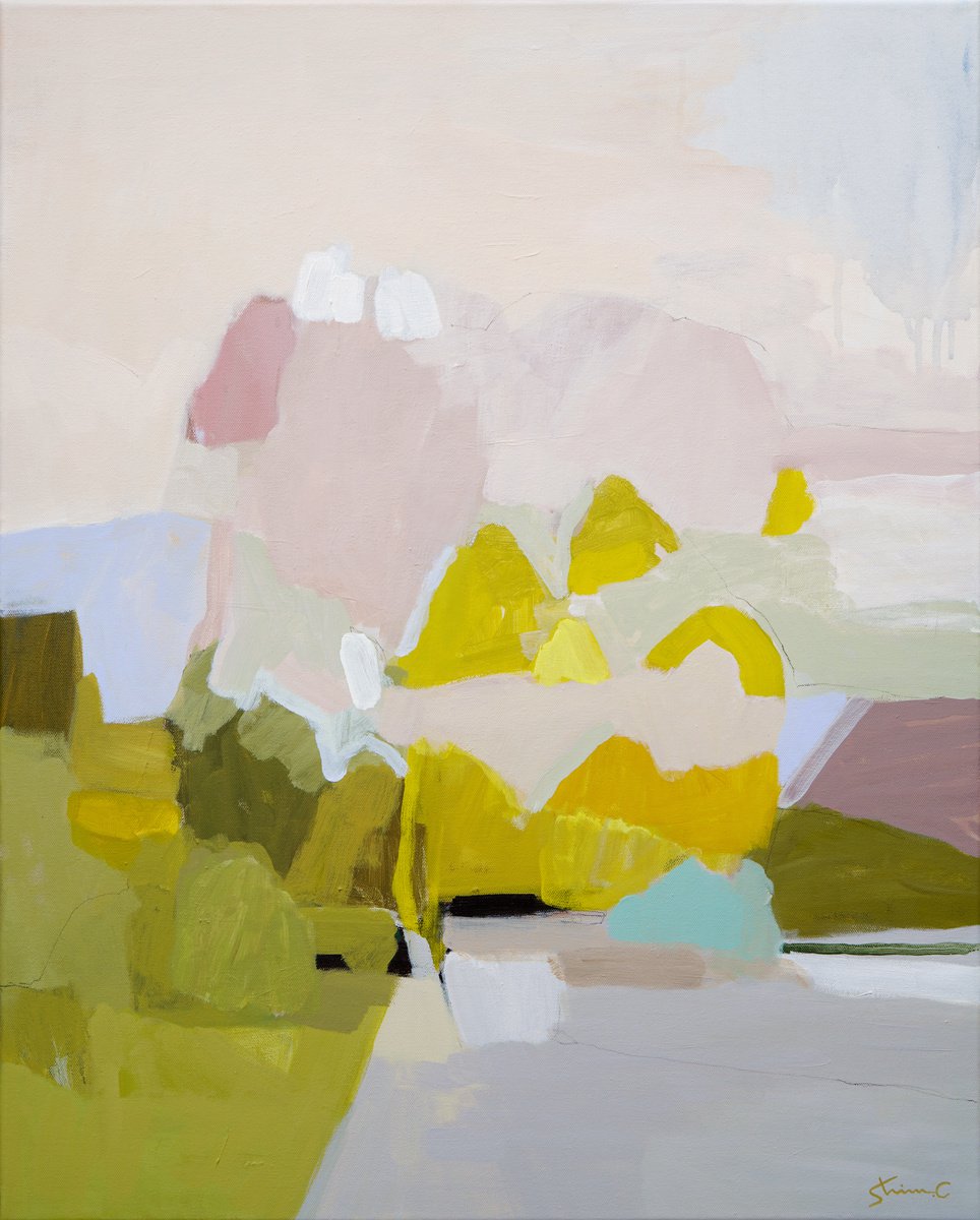 Mustard Valley Morning by Shina Choi