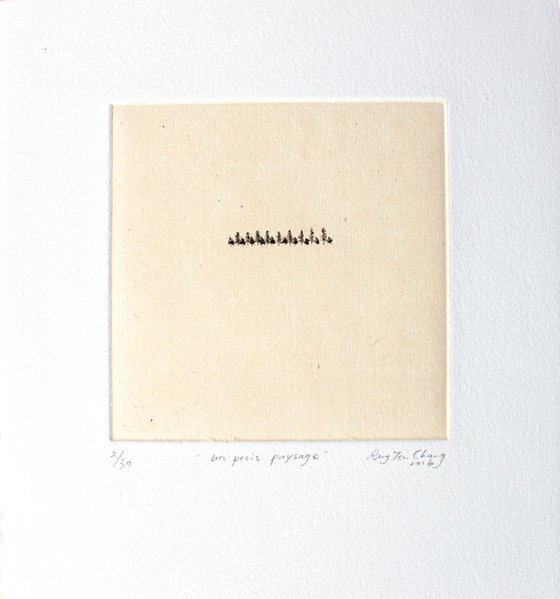 “ UN PETIT PAYSAGE ” #02 , #01 , #05