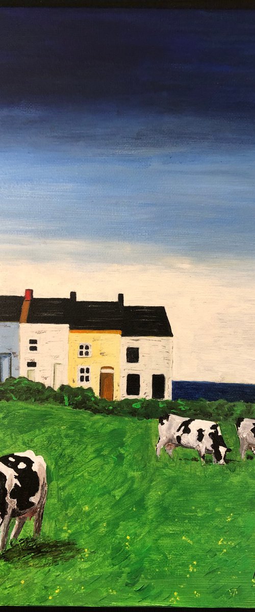Cottages by Margaret Riordan