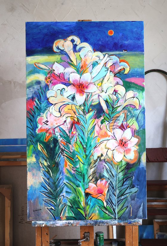 Wild Flowers. Lilies