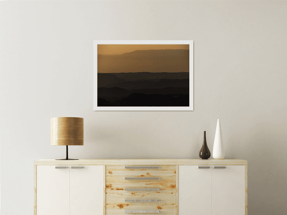 Sunrise over Ramon crater #2 | Limited Edition Fine Art Print 1 of 10 | 75 x 50 cm