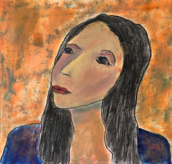 Study of a woman portrait XXIV