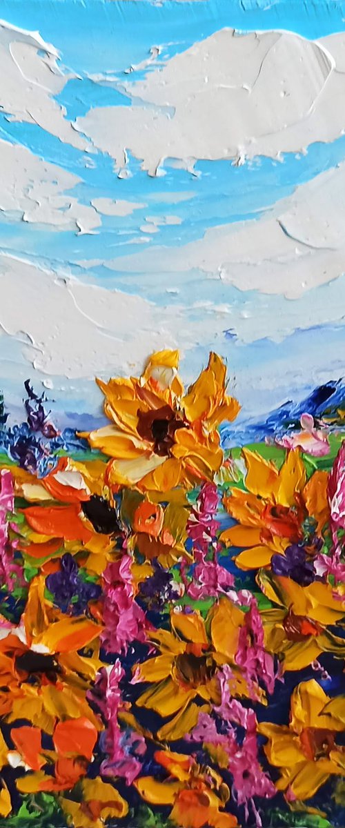Sunflowers by Oksana Fedorova