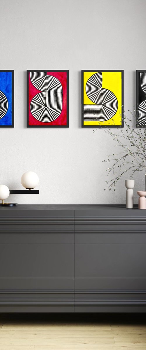 Four primaries by Sumit Mehndiratta