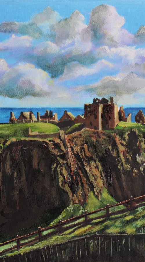 Dunnottar Castle by Gordon Bruce