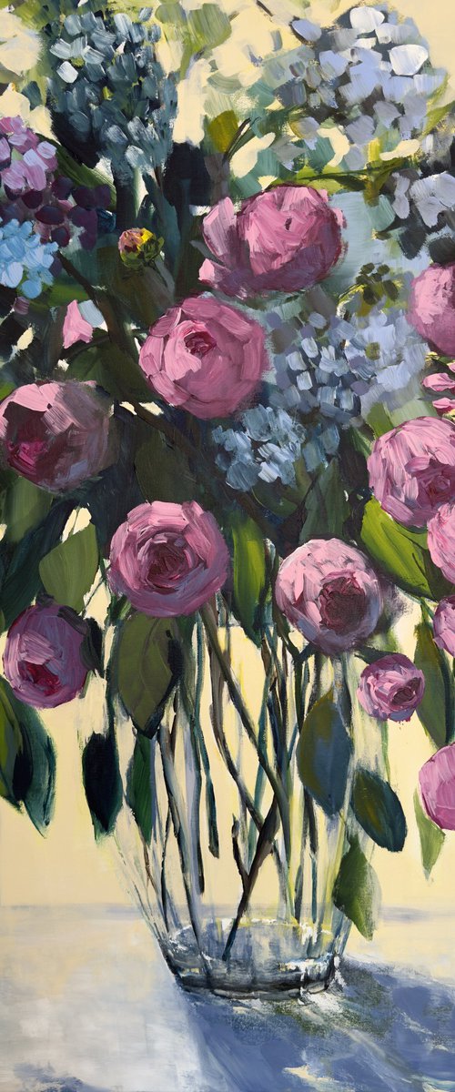 Vase Full Of Summer 1 by Sandra Gebhardt-Hoepfner