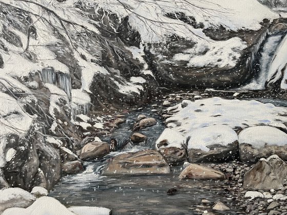 Veins of the Earth - Winter Landscape
