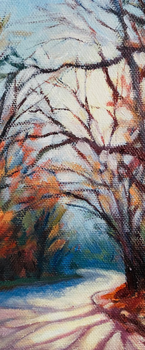 Light on Hendon Wood Lane (II) by Diana Sandetskaya