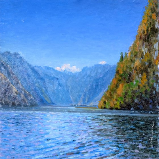 On Lake Königssee (Bavaria)