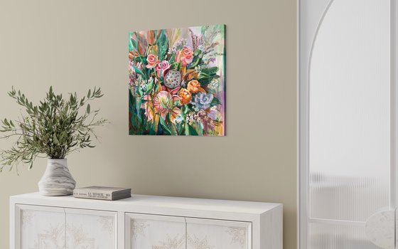 Celebration in the moment.