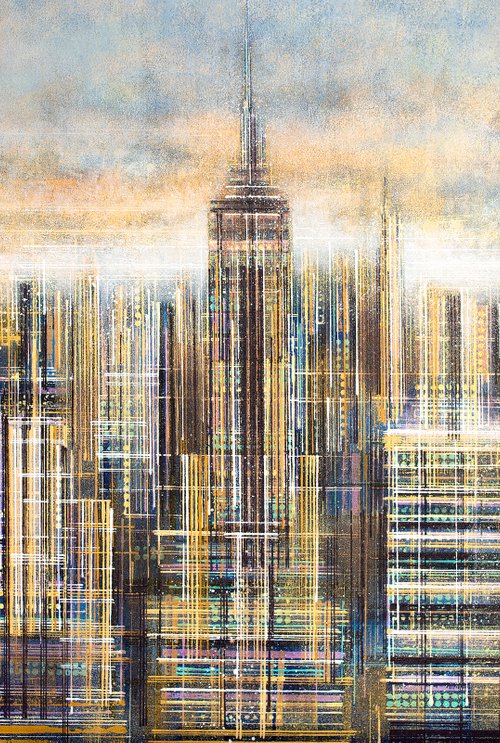 New York At Dusk by Marc Todd