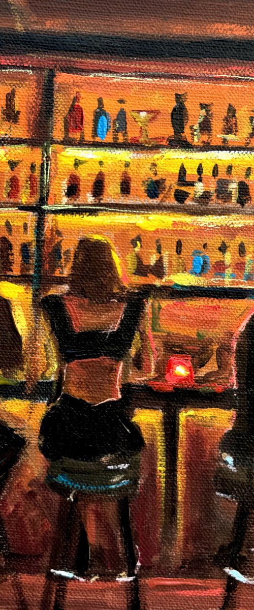 At the Bar by Victoria Sukhasyan