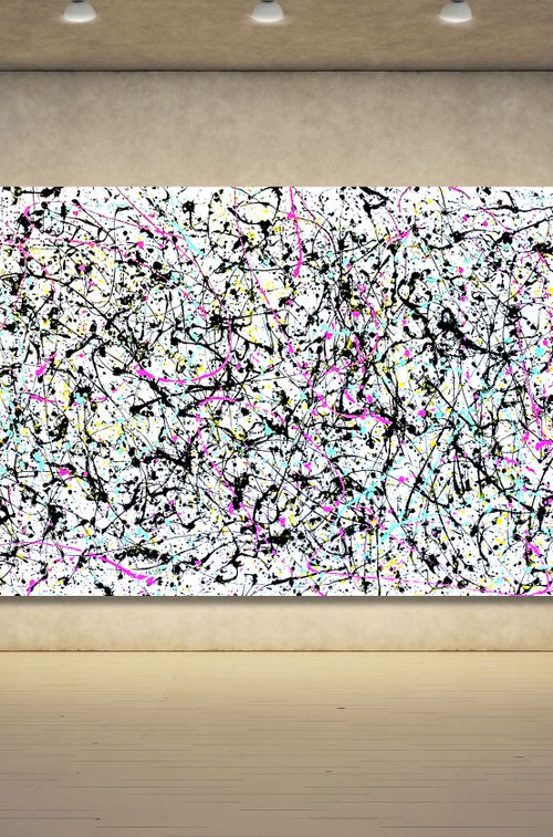 Post Pollock by Estelle Asmodelle
