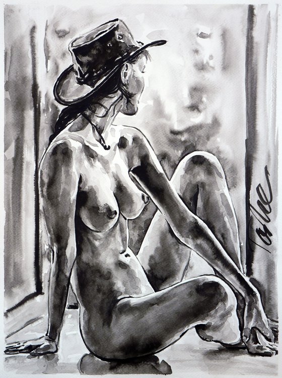 By a window  30x40cm