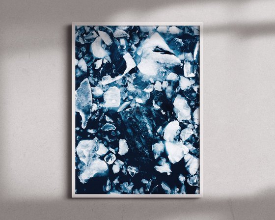 Blue Drift - 16"x12" Print