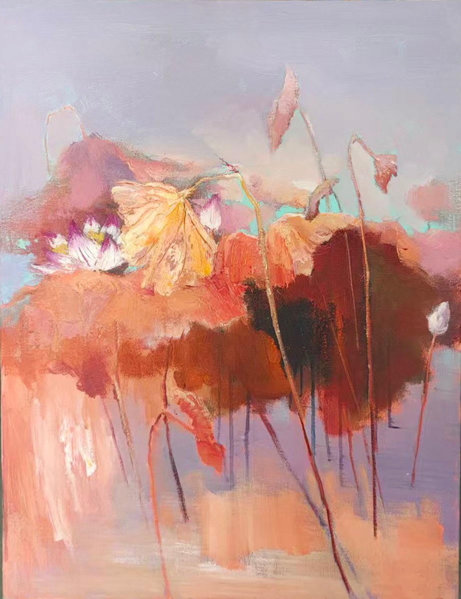 Beauty T273 By Kunlong Wang, 24 X 31, Artwork For Sale On Artfinder