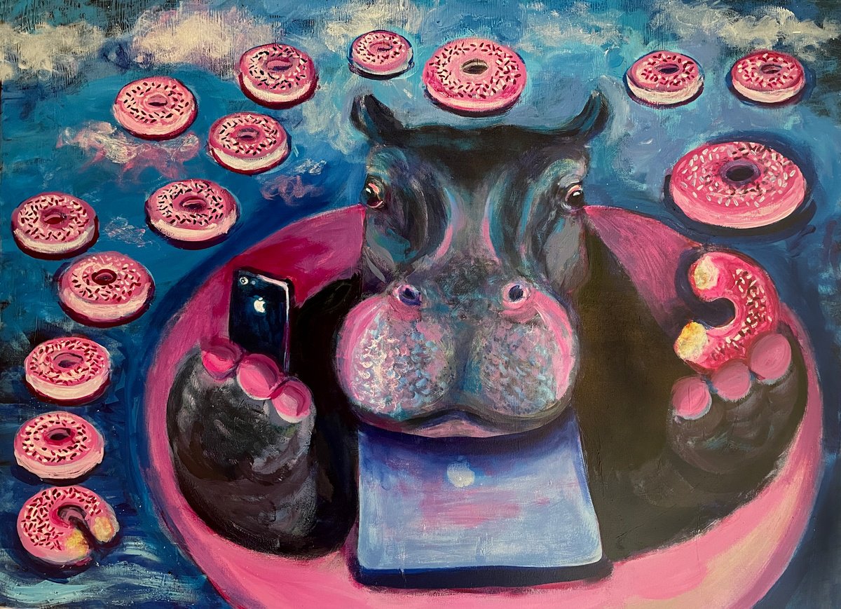 Hungry Hippo by Lynda Mason