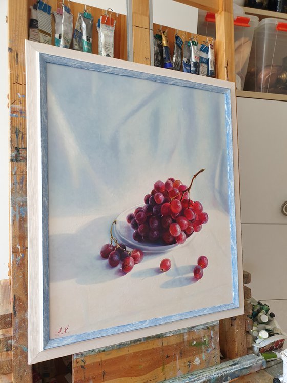 "The start of a wonderful day."  still life summer liGHt original painting  GIFT (2021)