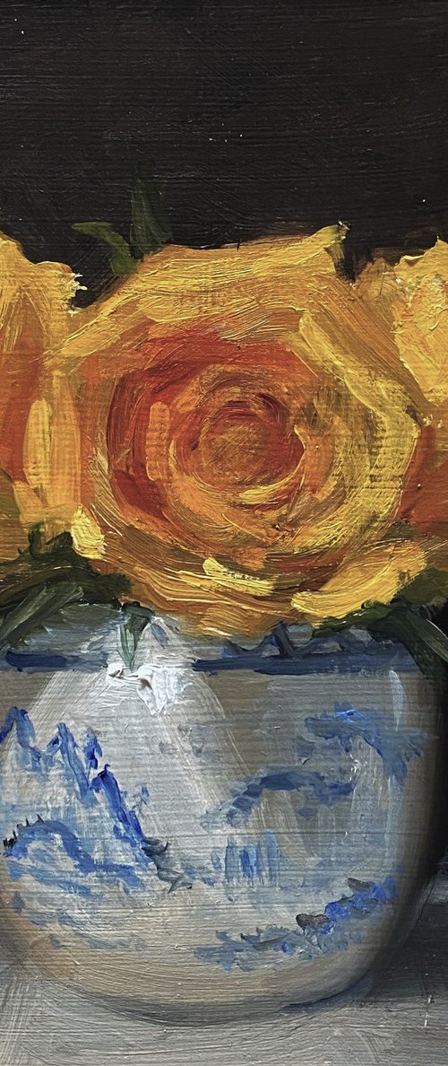 Yellow Roses. by Jackie Smith