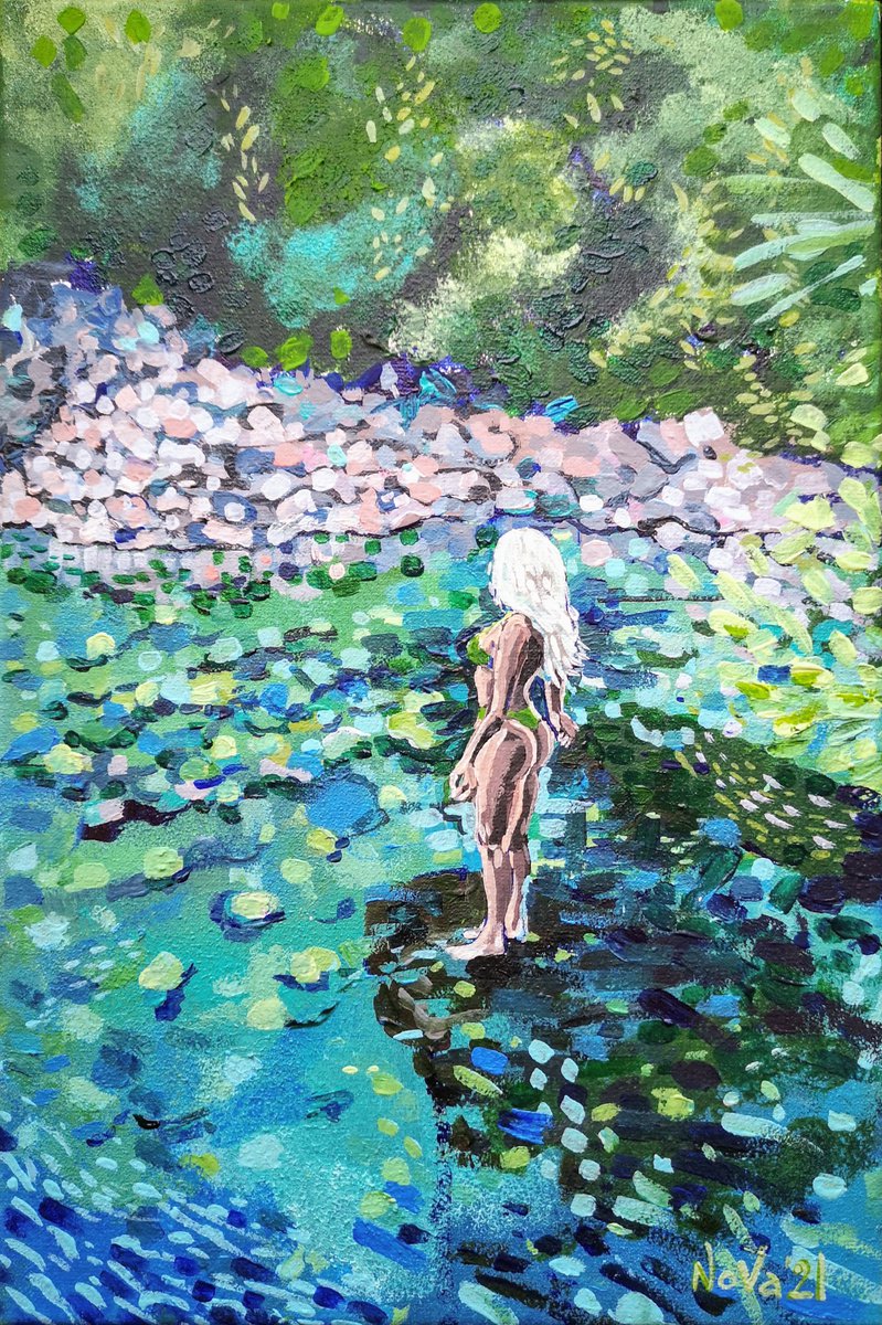 Modern Amazon By Jelena Nova, 8 X 12, Artwork For Sale On Artfinder