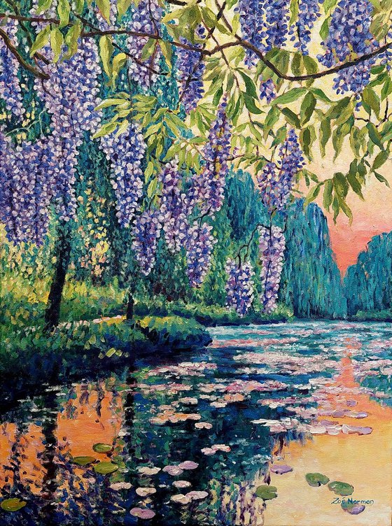 Wisteria at Giverny