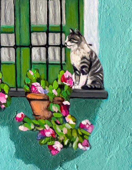 Textured Walls - Cat