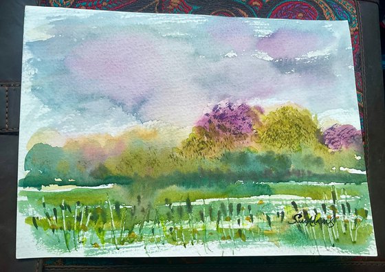A May landscape