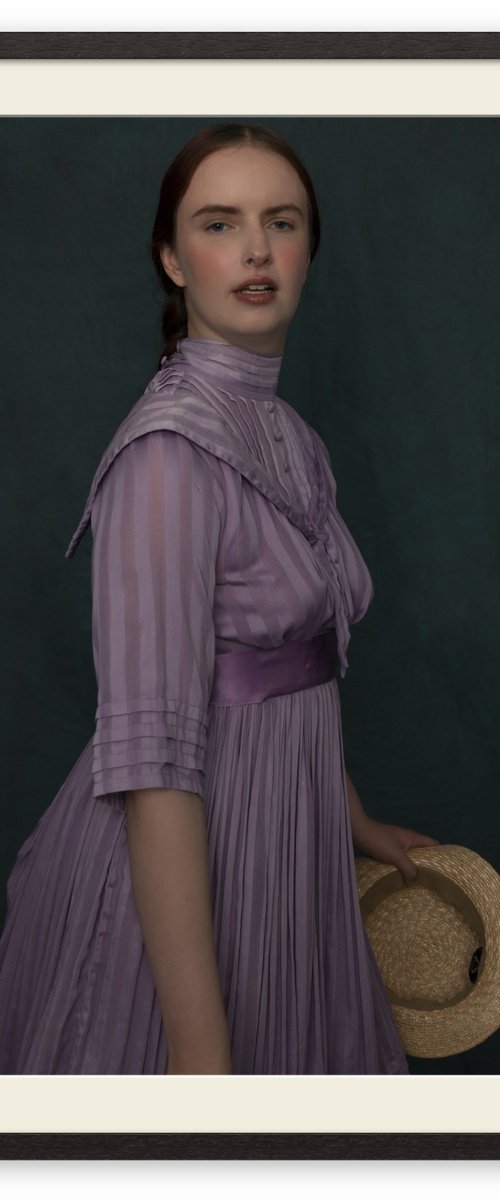 Portrait of a Young Edwardian with a voice by Rachel Vogeleisen