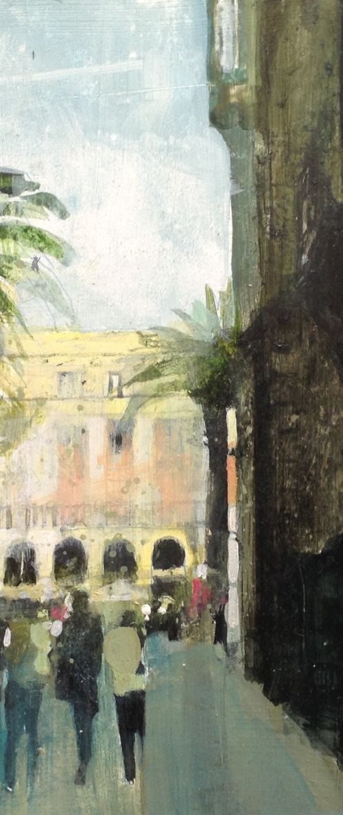 Placa Reial, Barcelona by Julian Sutherland-Beatson