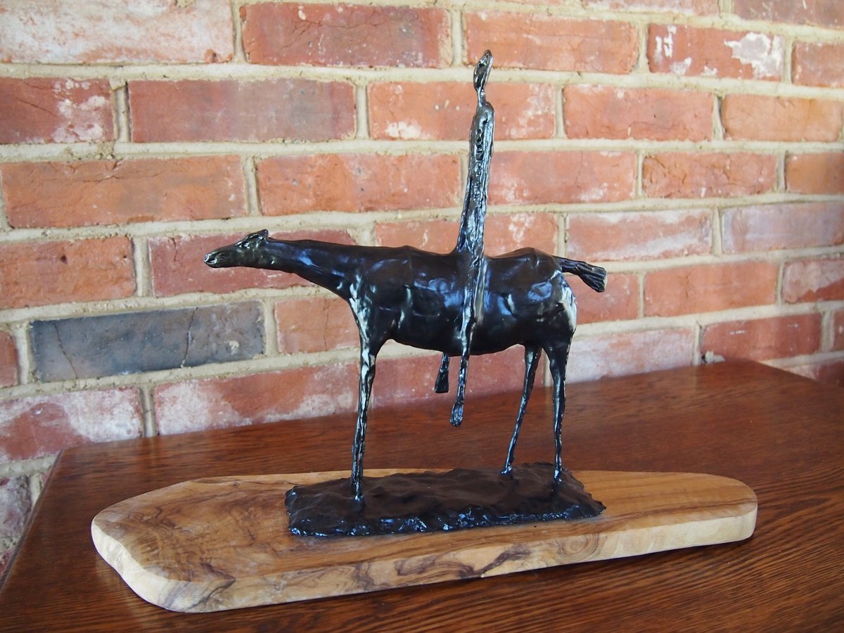 Mounted Figure by Stuart Roy