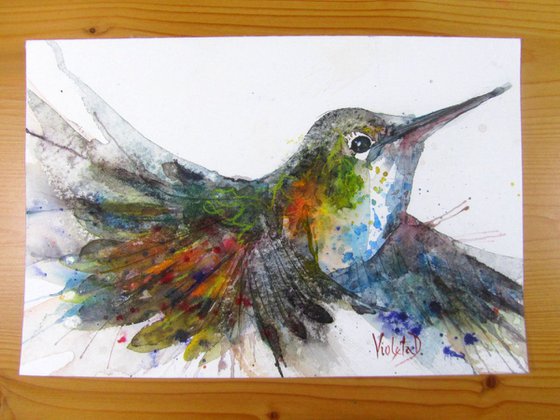 Flying Hummingbird 