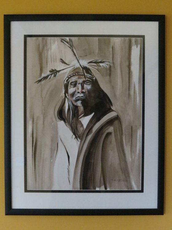 Whitchita Man, Native American.