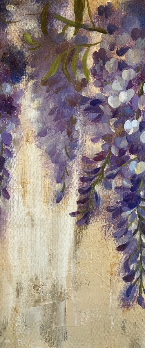 Wisteria branches by Silvia  Vassileva