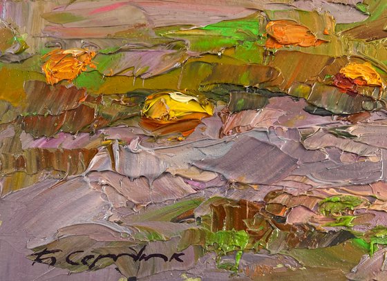 Autumn has Come to the Pumpkin Field