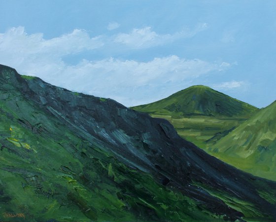 Silent Valley Shadows, Irish Landscape