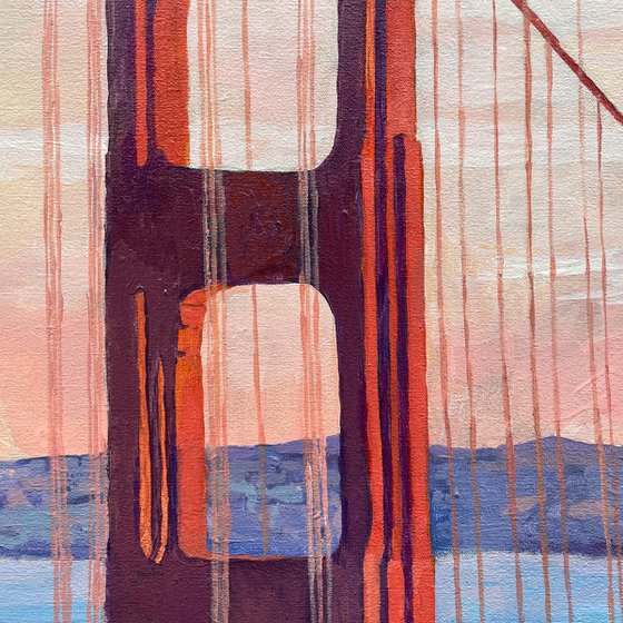 Golden Gate 87''x43'', 220x110 cm