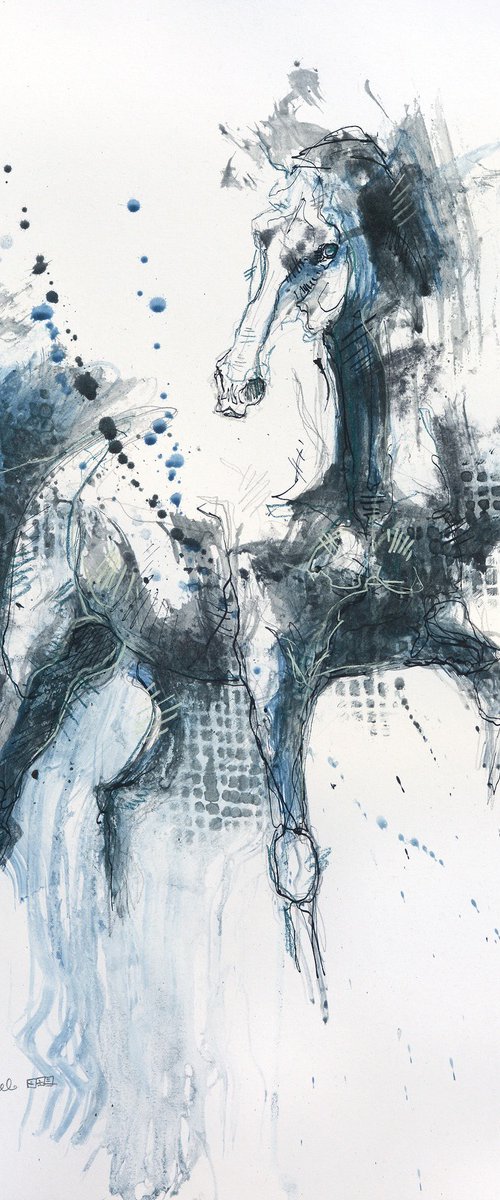 Equine Nude 141t by Benedicte Gele