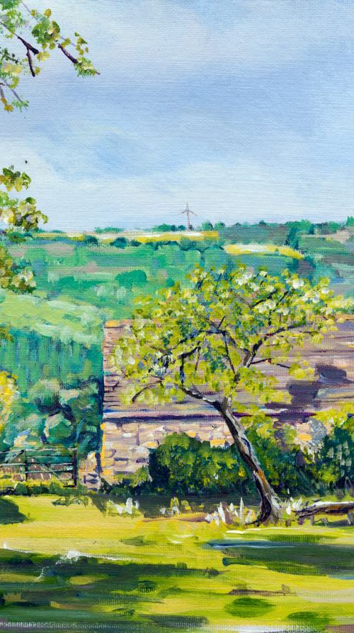 NEAR THE AMBERLEY INN by Diana Aungier-Rose
