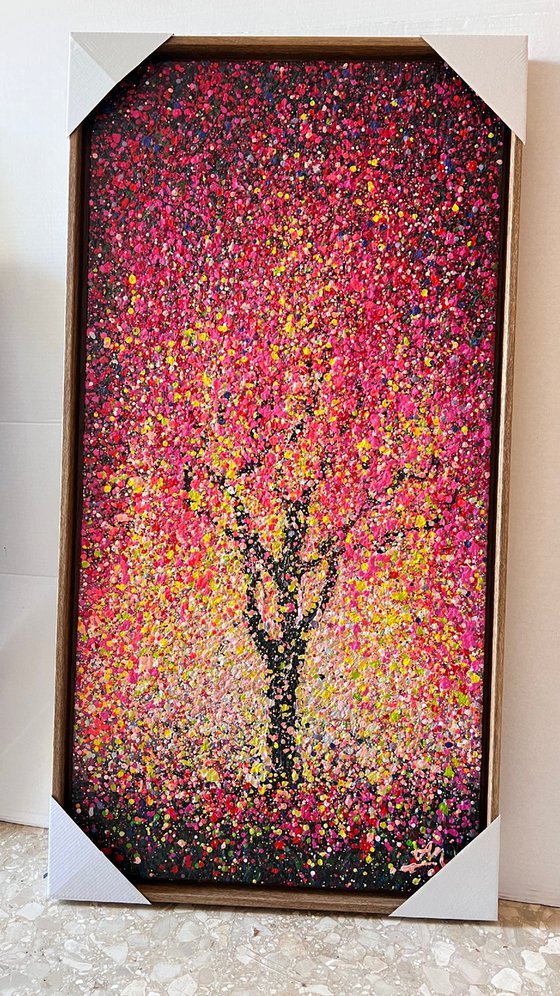 Pink Serenity - framed