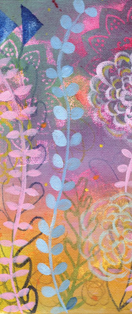 Abstract Garden 9 by Eleanore Ditchburn