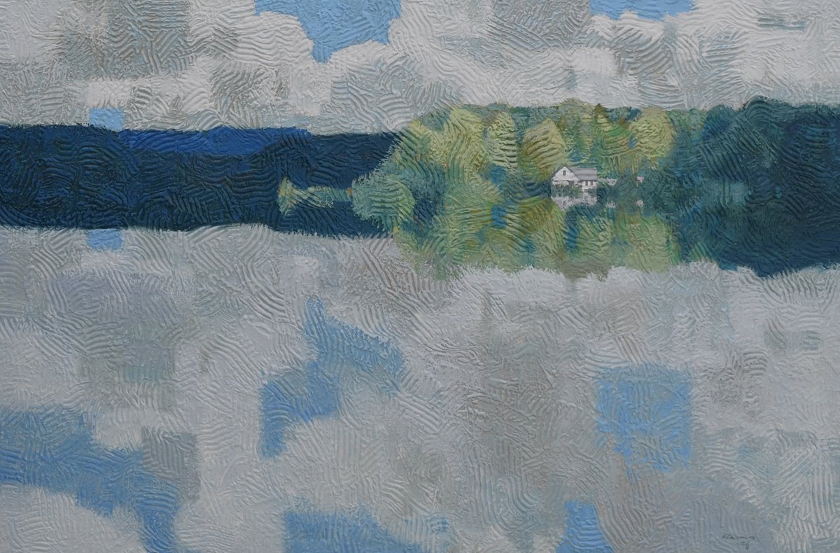 Reflections Of Silence By Vytautas Laisonas, 47 X 31, Artwork For Sale On Artfinder