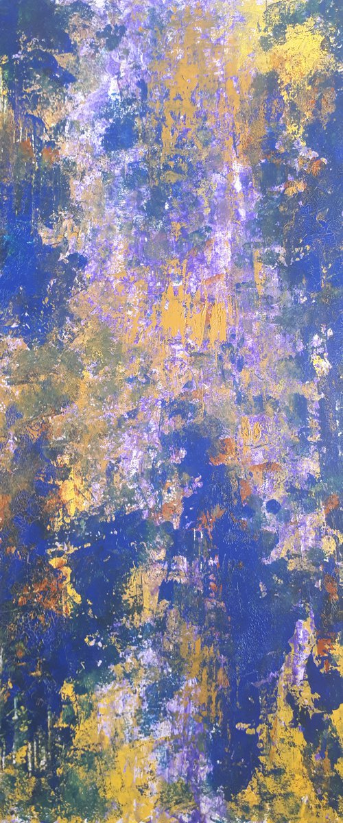 Abstraction. Irises. by Olga Onopko
