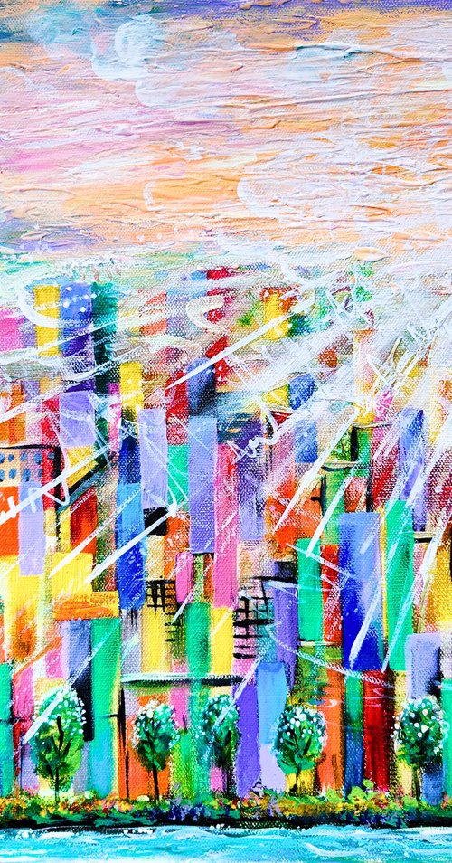 Sunlight in the City by Galina Victoria