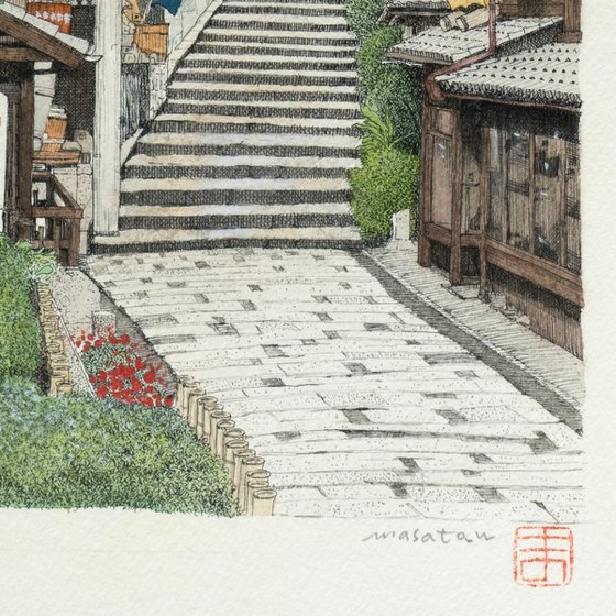 Sannenzaka Slope in Kyoto