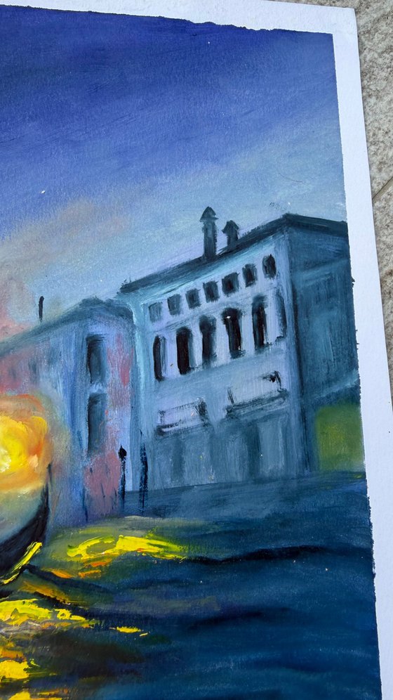 Venice, Between Gold and Blue