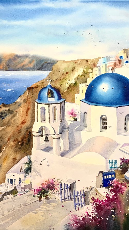 Santorini, Greece #5 by Eugenia Gorbacheva