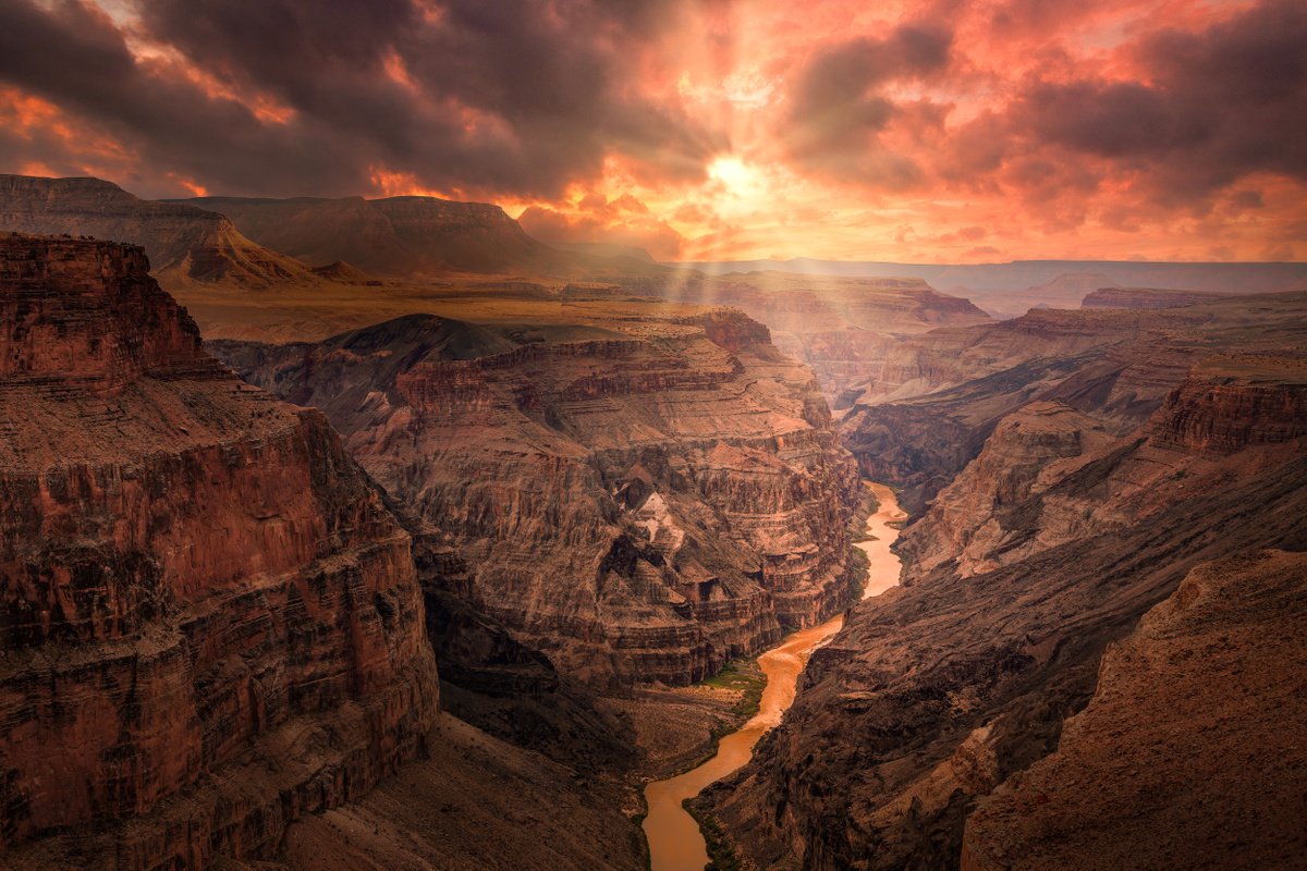 CANYON BLISS...Ready to hang, limited edition photograph made in the Grand Canyon by Harv Greenberg