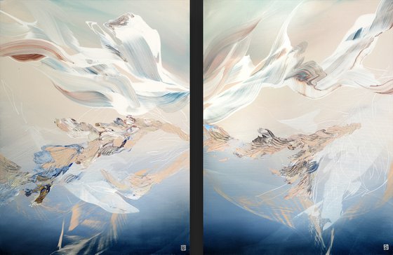 Gift From Above Diptych