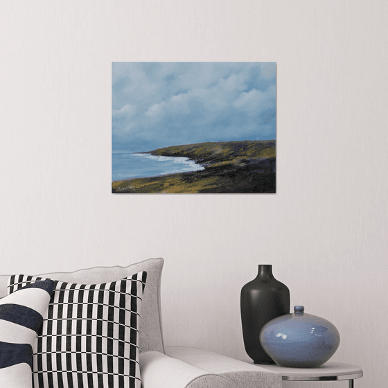 Changing Coastal Light, Irish Landscape