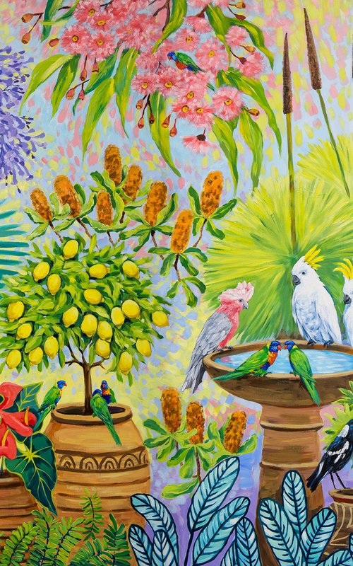 Australian Garden by Irina Redine